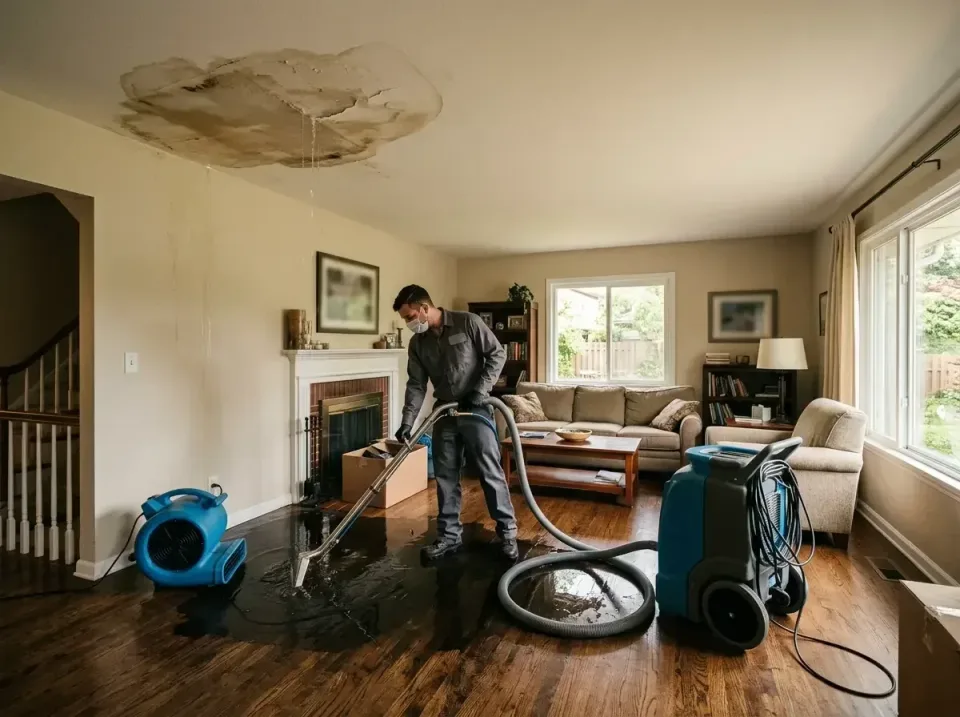 attic-pipe-burst-ceiling-drip-008 — frequently asked questions, Water Damage Restoration & Carpet Care in Tillmans Corner, AL
